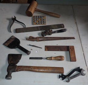 Hatchet Blacksmith Tongs & Misc Tools