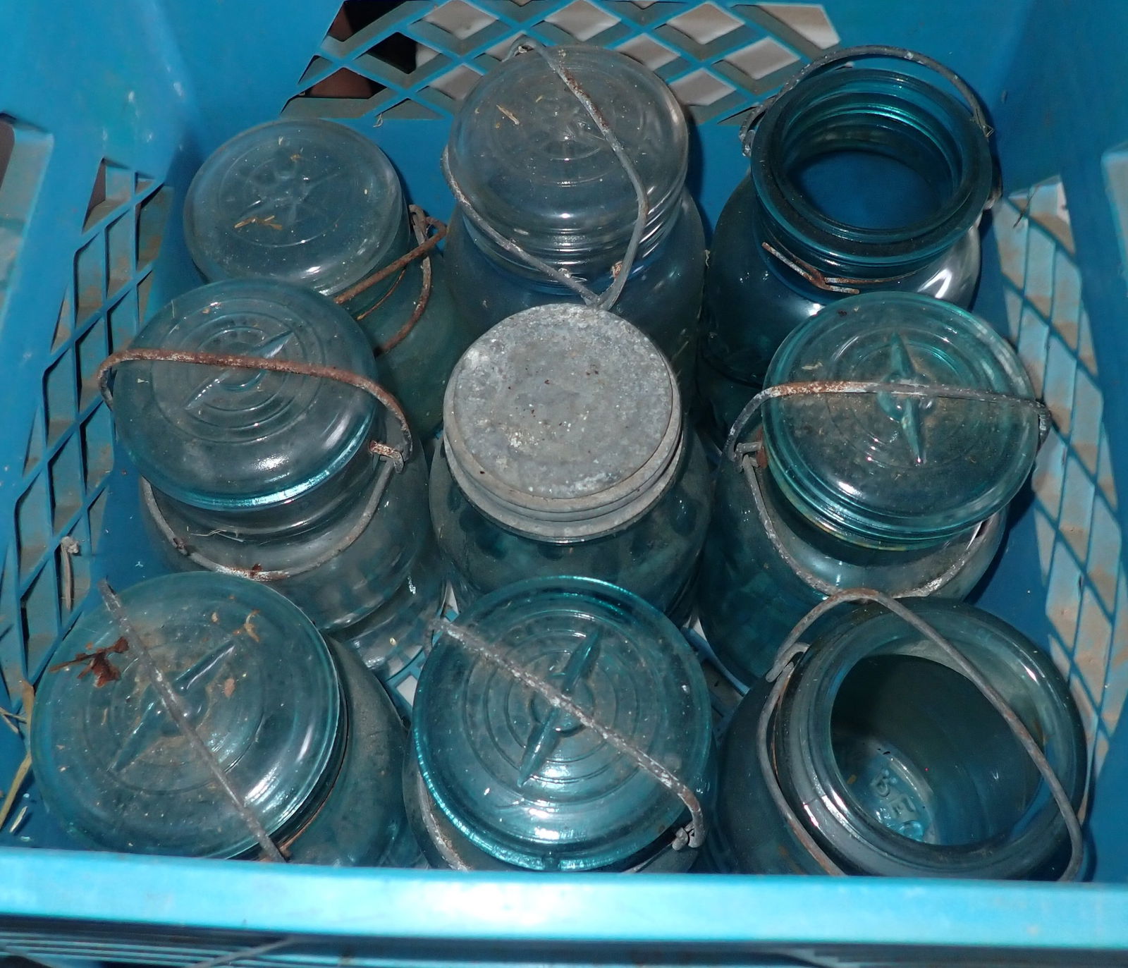 Crate of Canning Jars: NO in house shipping !