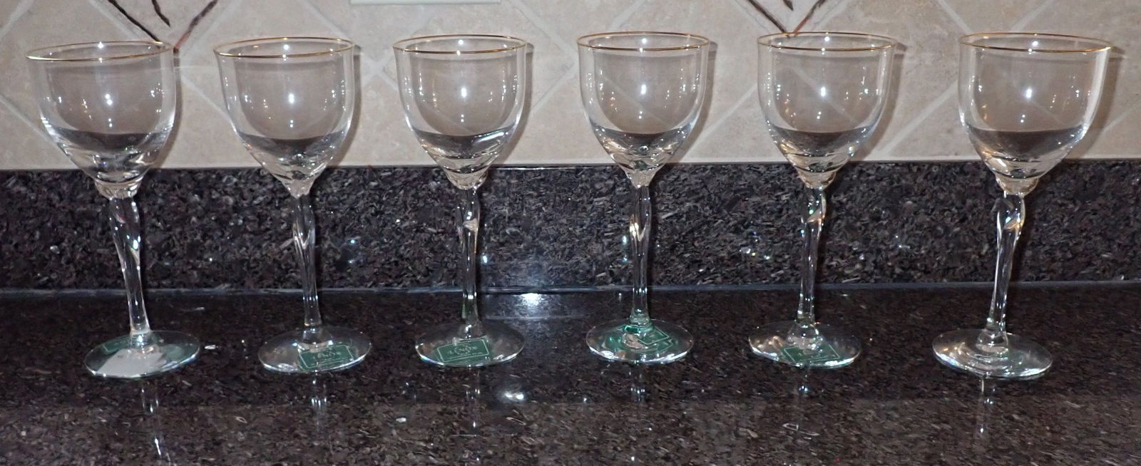 7 Lenox Unity Goblets: 6 pictured, but you are getting 7. Approx 3 1/2" in diameter and 8 1/2" tall. Shipping available ($20 handling charge, plus postage)