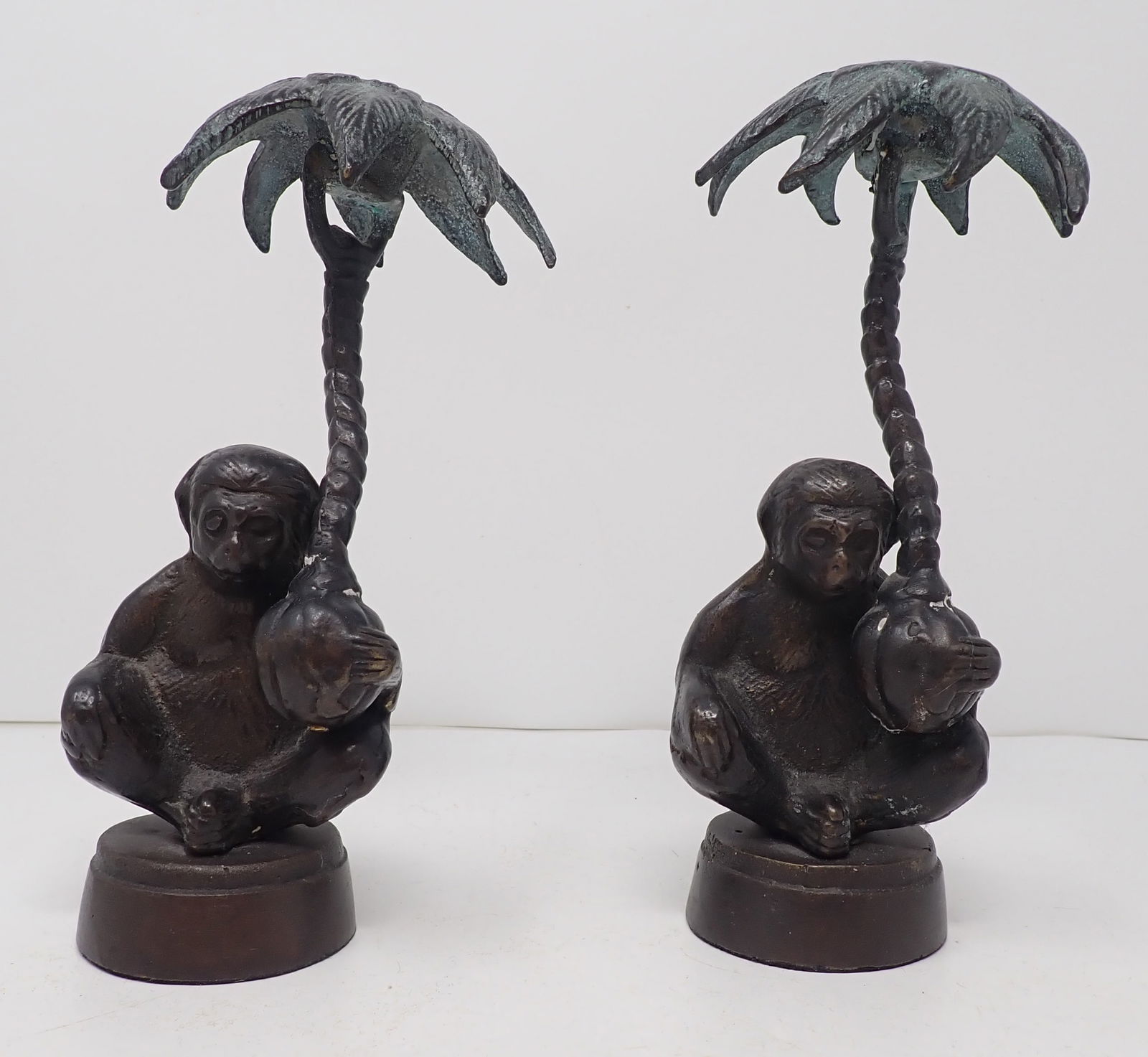 William Wayne Brass Monkey Candle Holders (1 of 4)