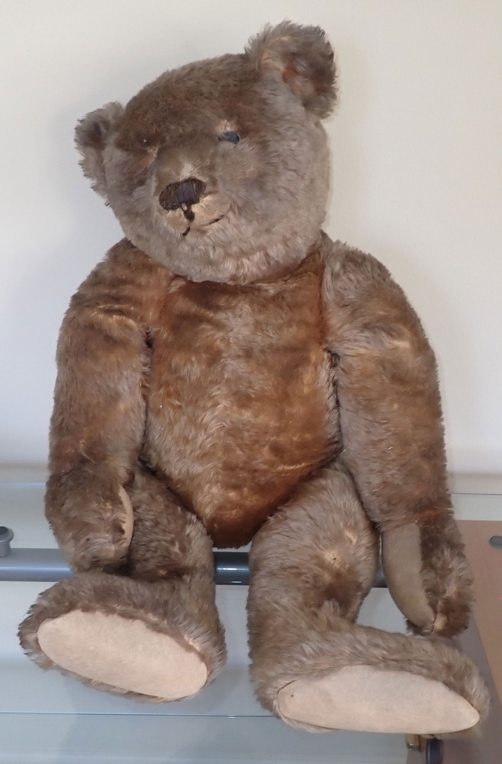 Jointed Mohair Teddy Bear (1 of 8)