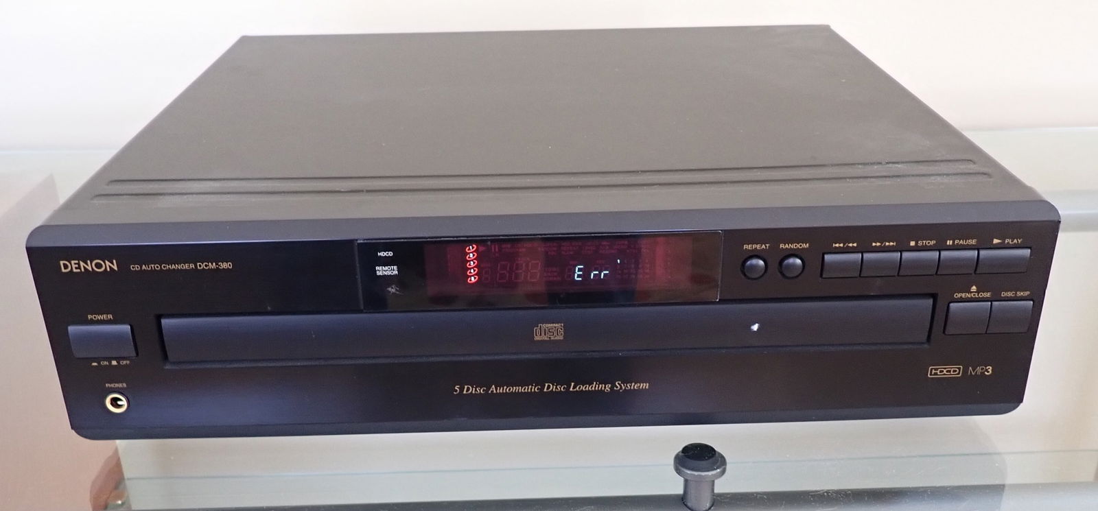 Denon DCM-380 CD Disc Changer (1 of 2)