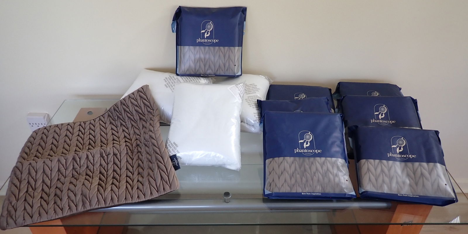 Phantoscope Quilted Velvet Throw Pillow Covers (1 of 4)