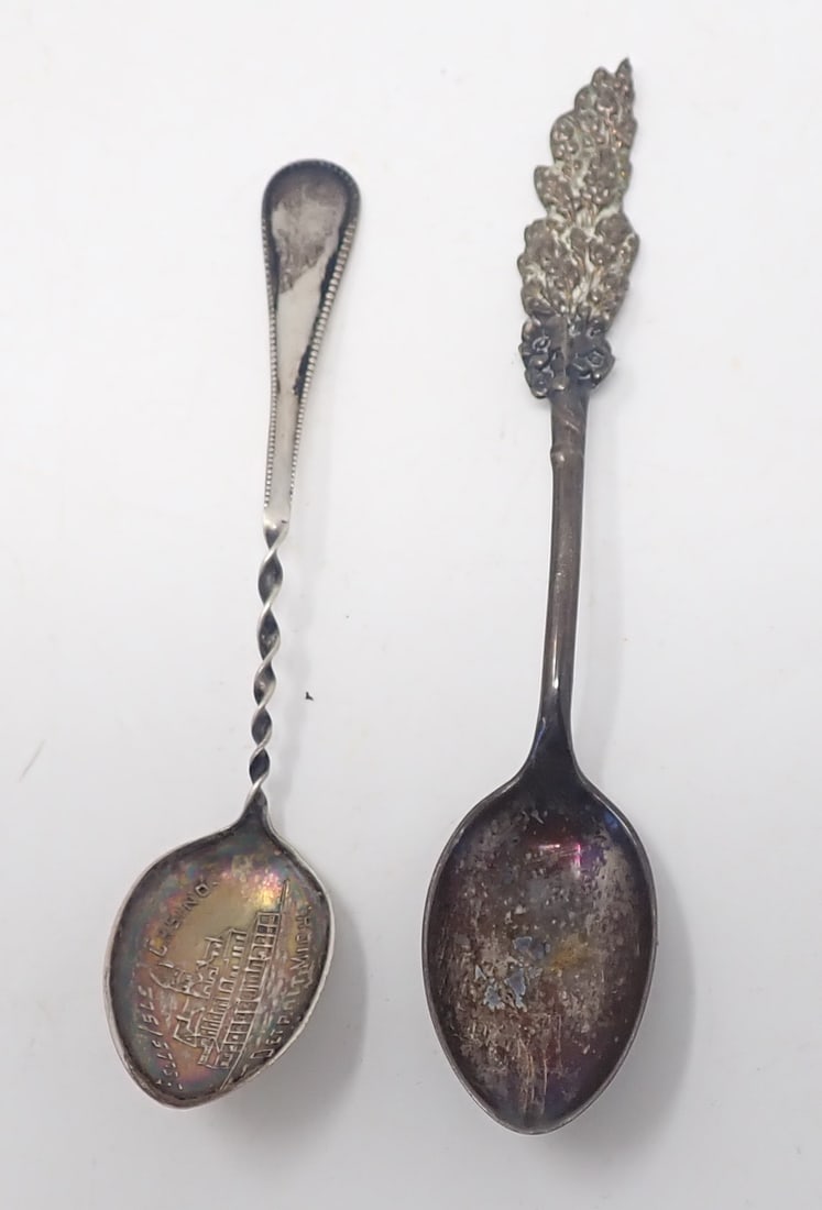Sterling Silver Spoons incl Belle Isle Casino (1 of 4)