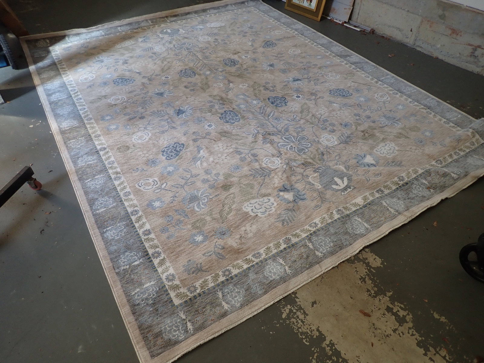 Rifle Paper Co. Kismet Collection Room Size Rug: Room size rug - Apprx 7'11" x 10'. No in house shipping !