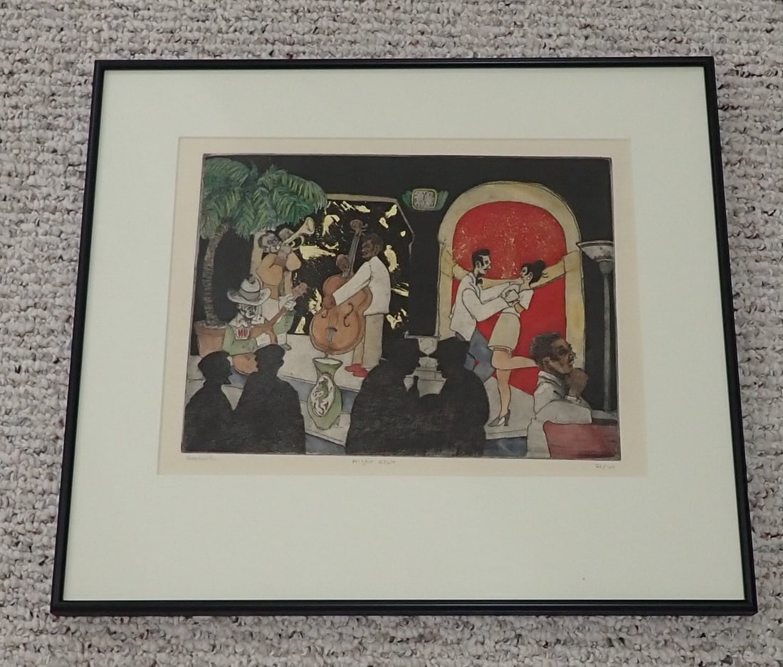 Joel Beckwith Hand Colored Etching Signed & Numbered (1 of 6)