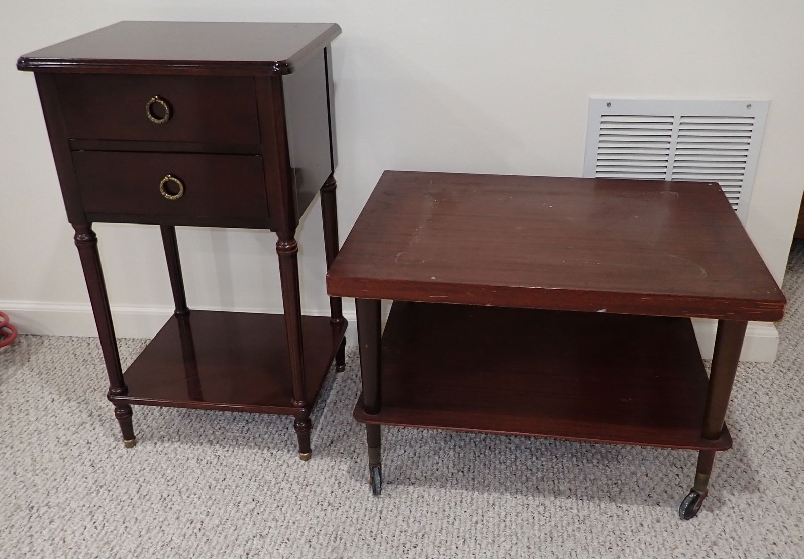 2 Drawer Stand & Rolling Cart (1 of 4)