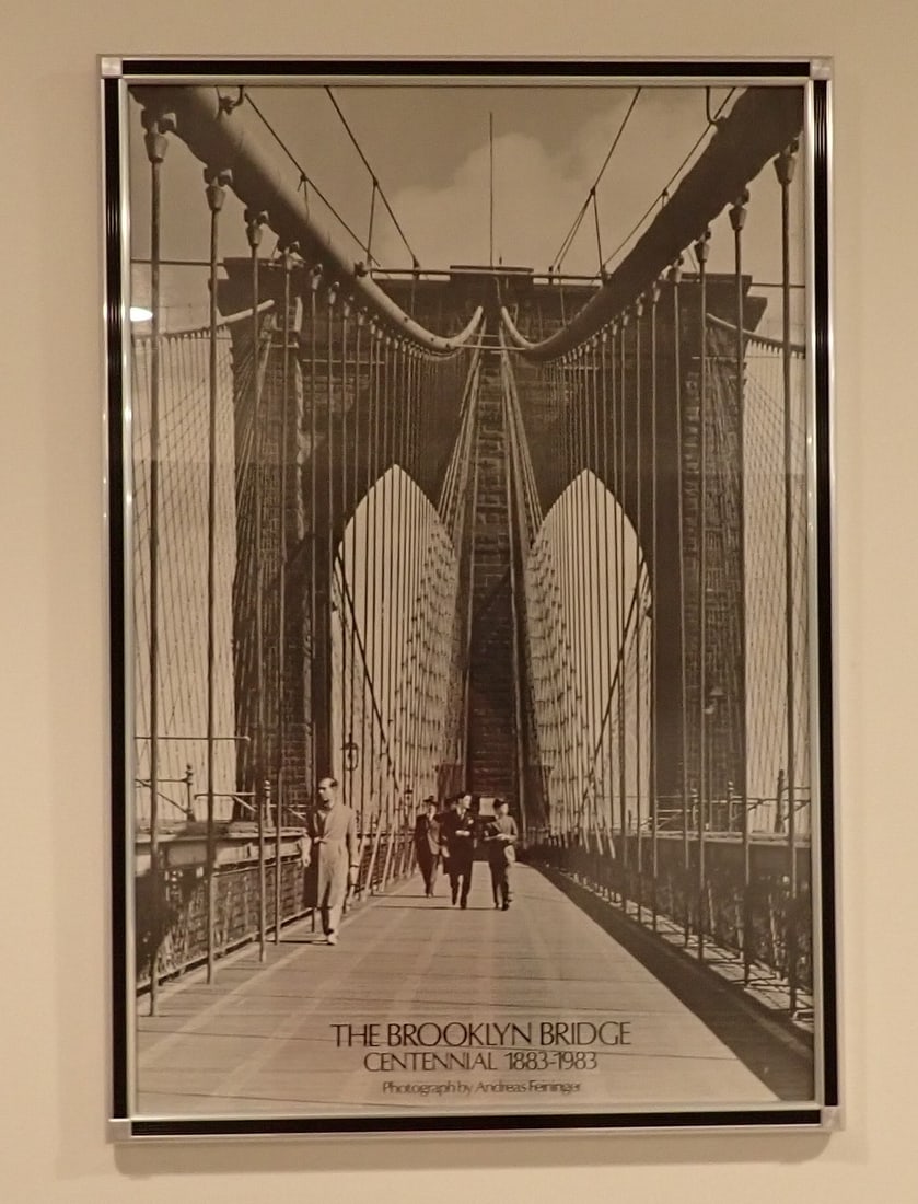 Brooklyn Bridge Andreas Feininger Poster (1 of 2)