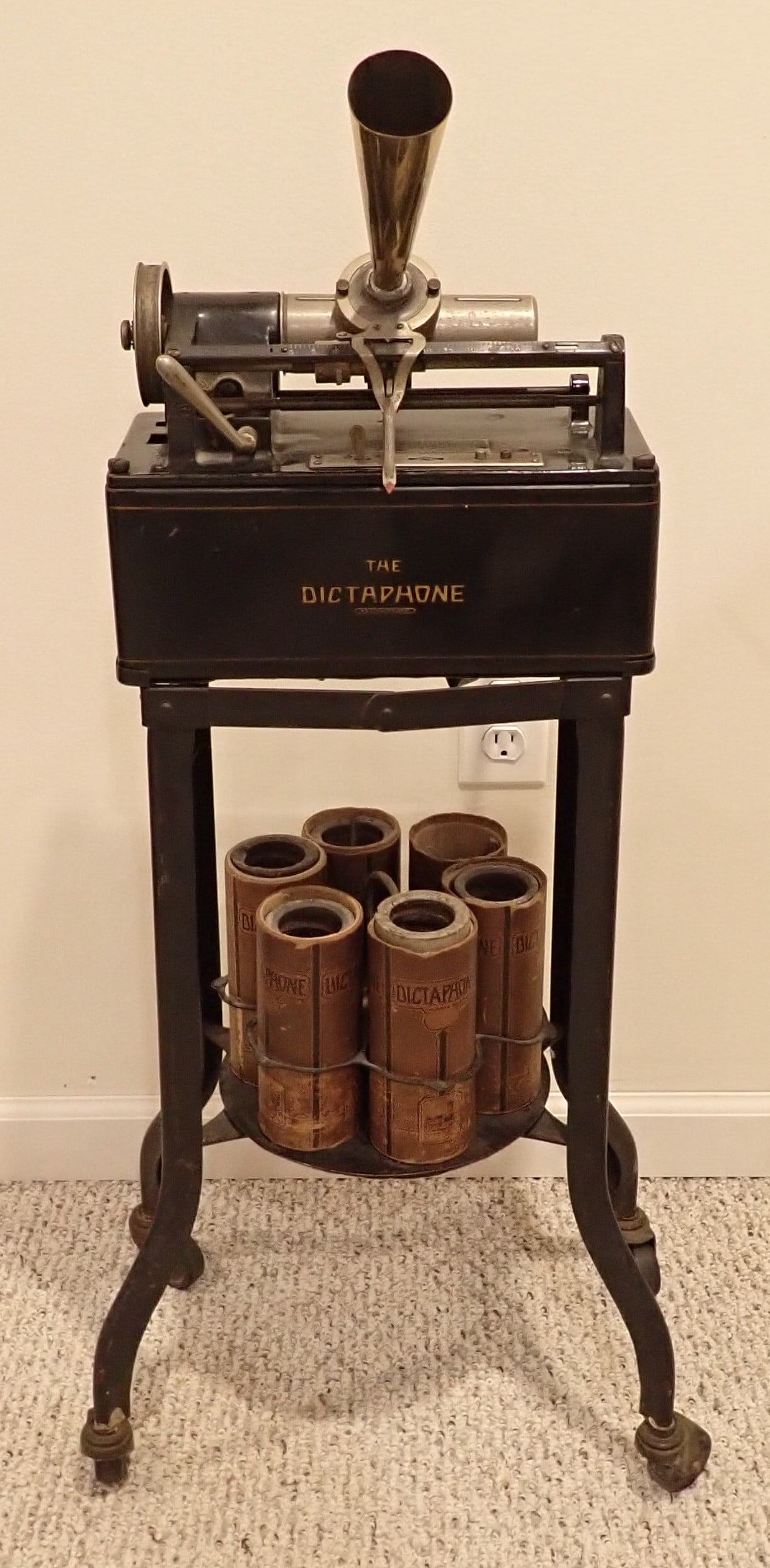 Dictaphone Transcribing Machine (1 of 9)