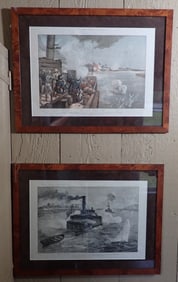 2 W.H Overend Supplement London News Prints