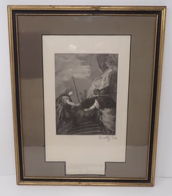 Timothy Cole Signed Venice Enthroned