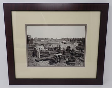 Ruined Roundhouse Georgia Railroad Photo