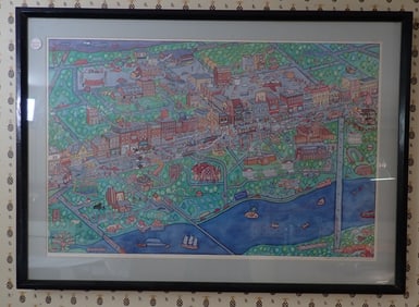 1982 Lonni Sue Johnson Princeton NJ Poster