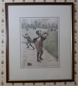 AB Frost Golfing Print