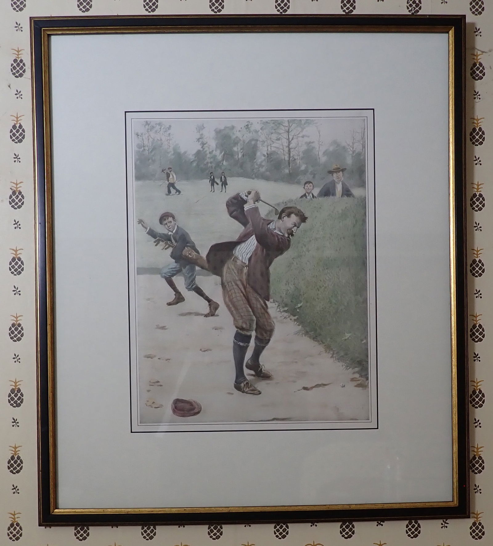 AB Frost Golfing Print (1 of 2)