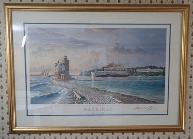 Michael Blaser Mackinac Signed Print
