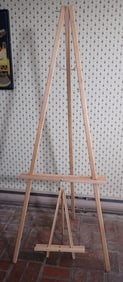 2 Wooden Easels