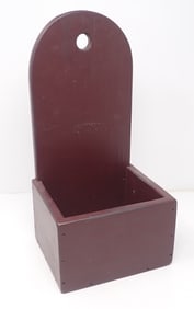 Wall Box in Red Paint