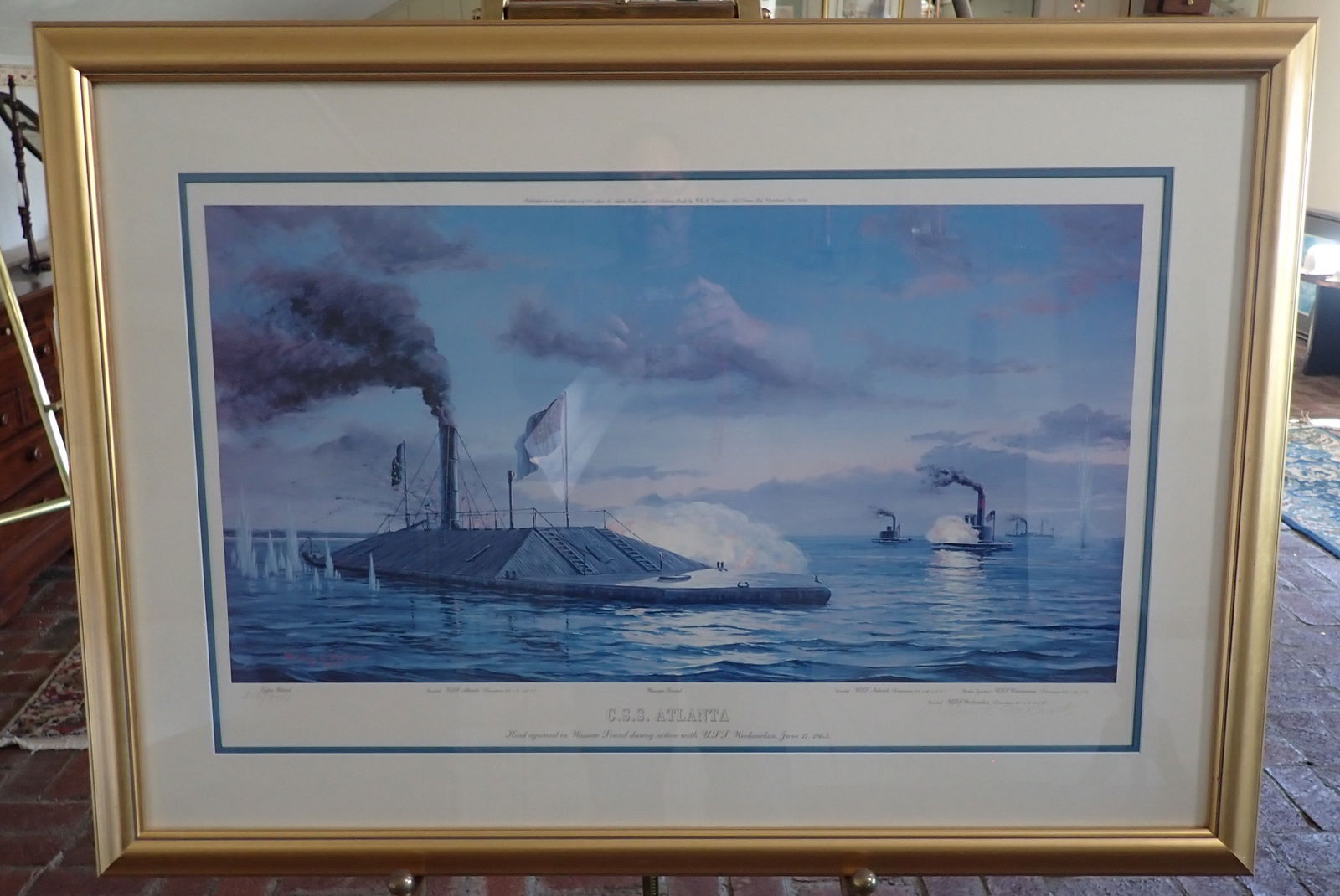 C.S.S Atlanta William McGrath Signed & Numbered Print (1 of 5)