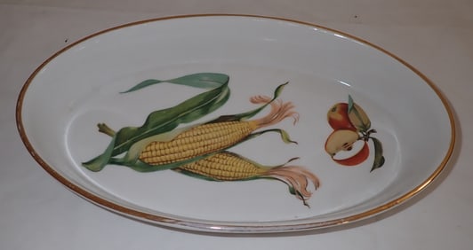 Royal Worcester Corn & Apple Dish