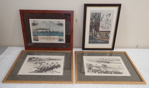 Framed Magazine Pages