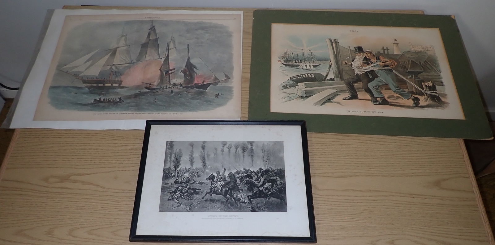Lithograph, Engraving, & Harpers Weekly Page (1 of 4)