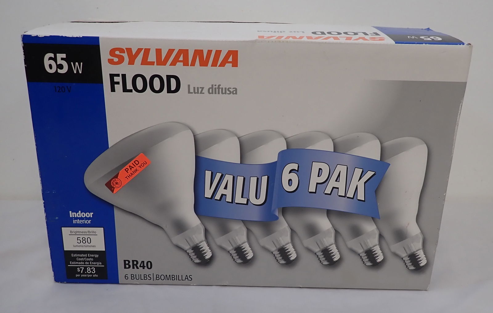 Sylvania 65w Flood Bulbs