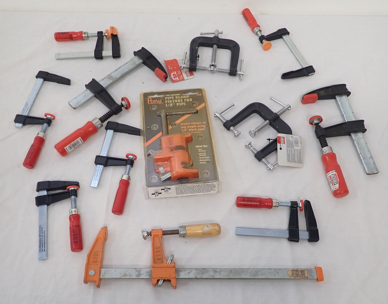 Bessey Clamps , Pony Bar Clamps & Misc (1 of 7)