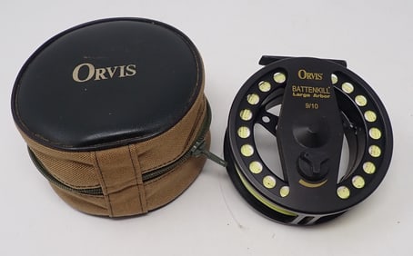 Orvis Battenkill Large Arbor 9/10 Fly Fishing Reel
