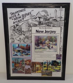 John Reilly New Joysey Accent Art Display Collage