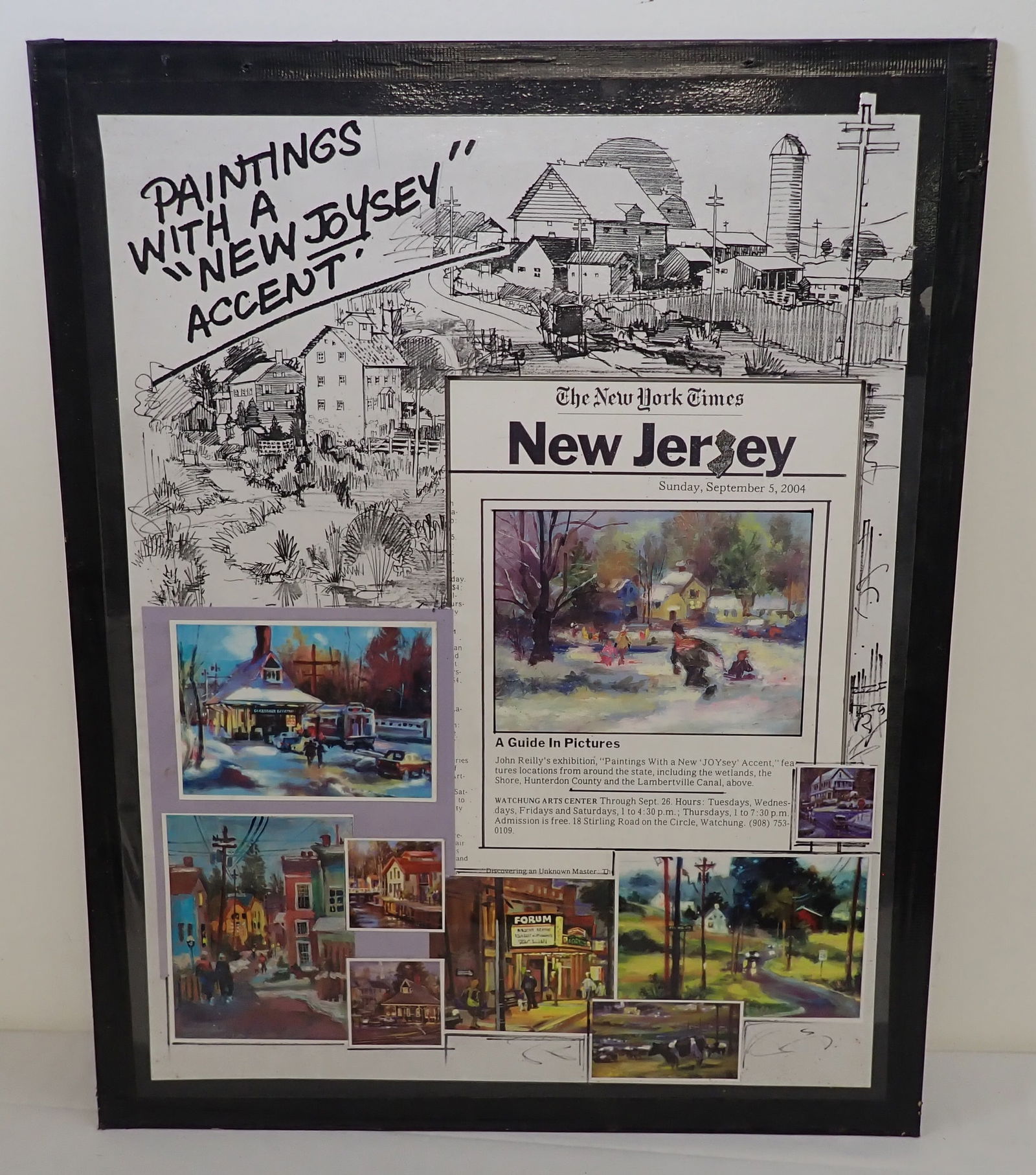 John Reilly New Joysey Accent Art Display Collage (1 of 5)