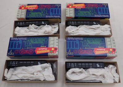 Roundhouse HO Scale 40' Oval End Gondolas