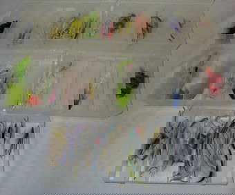 Clouser , Bunker , Flatwings Flies & Organizers