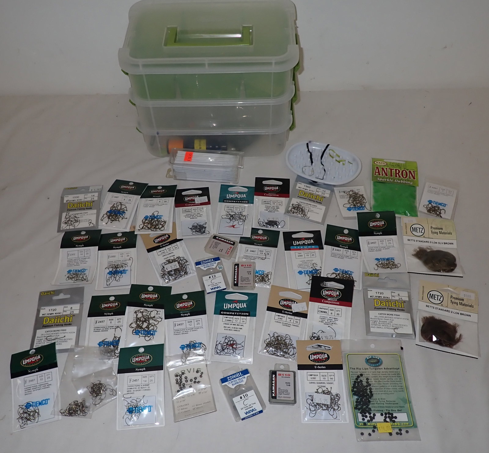 Fishing Hooks incl Umpqua Daiichi & Misc (1 of 8)