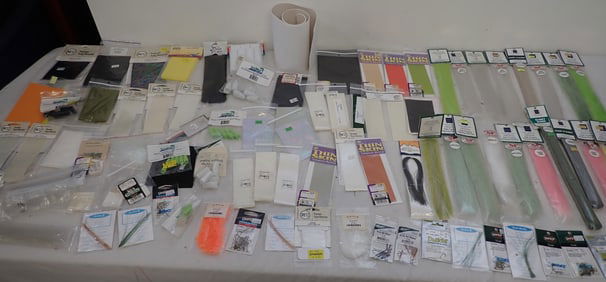 Fly Tying Material incl Thin Skin , Quill's , Poppers