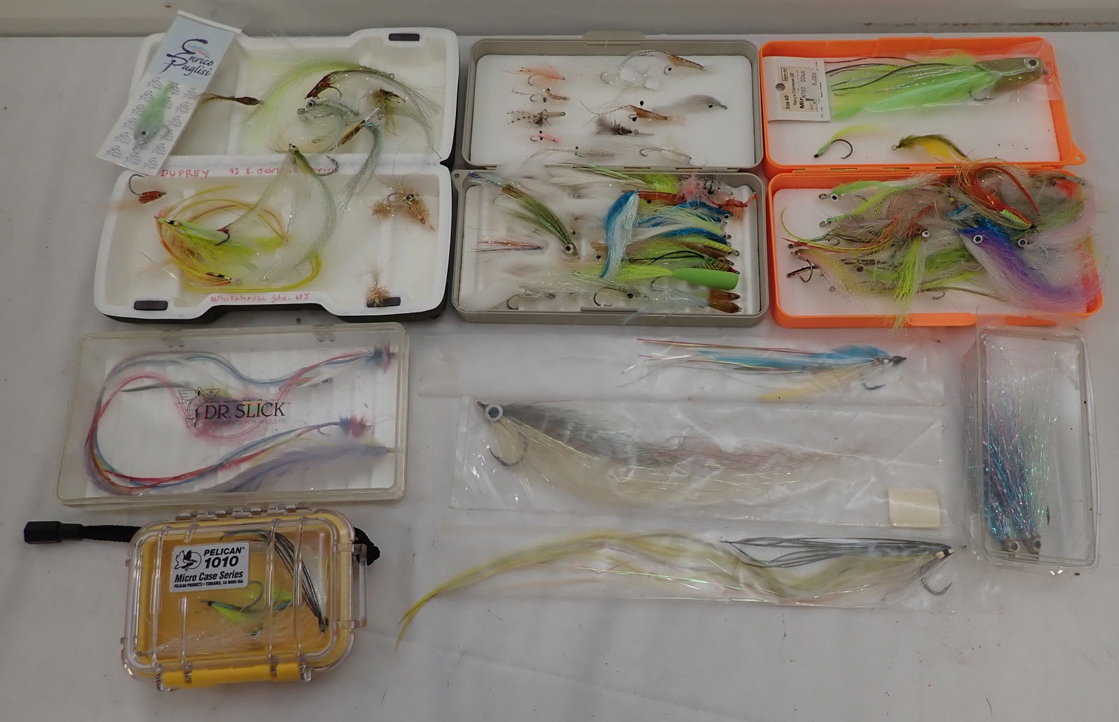 Saltwater & Misc Fly Fishing Flies incl Orvis Case (1 of 9)