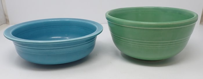 Sevilla Mixing Bowl & Fiesta Robin Egg Blue Bowl