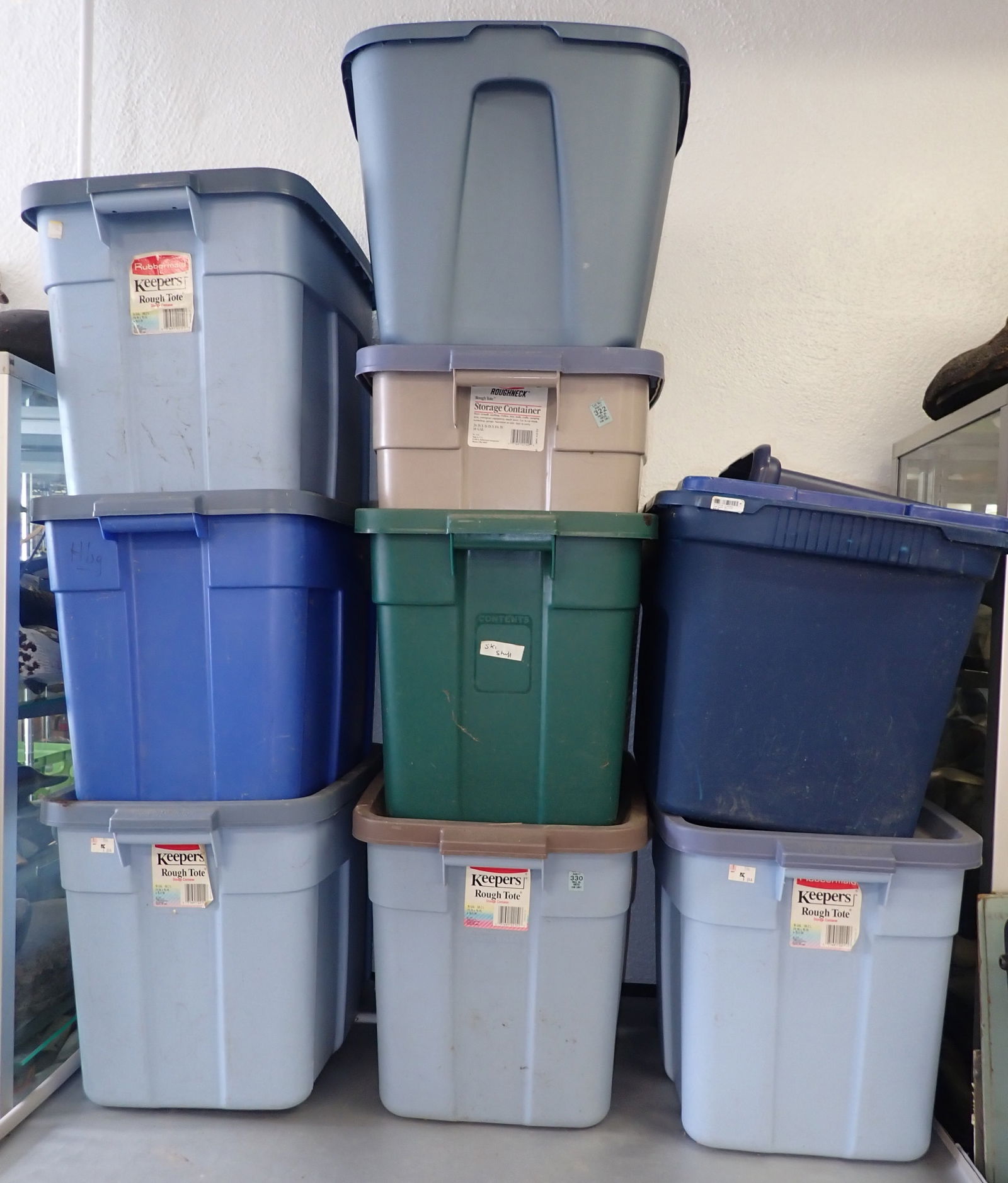 11 Plastic Totes (1 of 1)