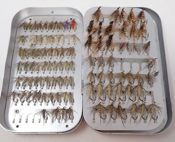 Wheatley Fly Box w/ Fishing Flies
