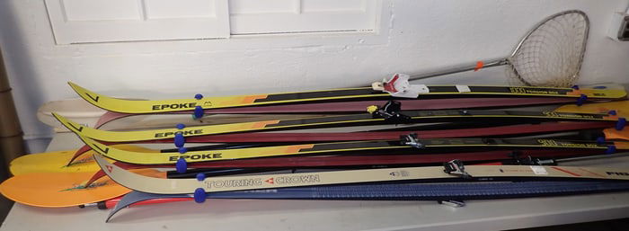 Epoke & Fischer Skis , Kayak Paddles , Load Lock & Misc