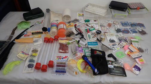 Fly Tying Material , Supplies , & Misc