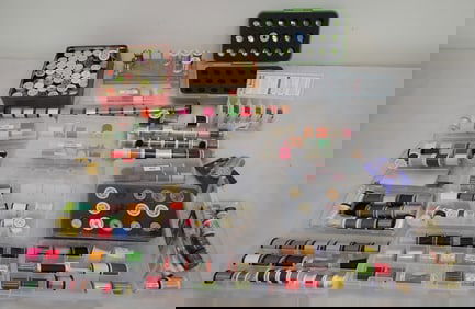 Fly Tying Thread , Lead , & Cases