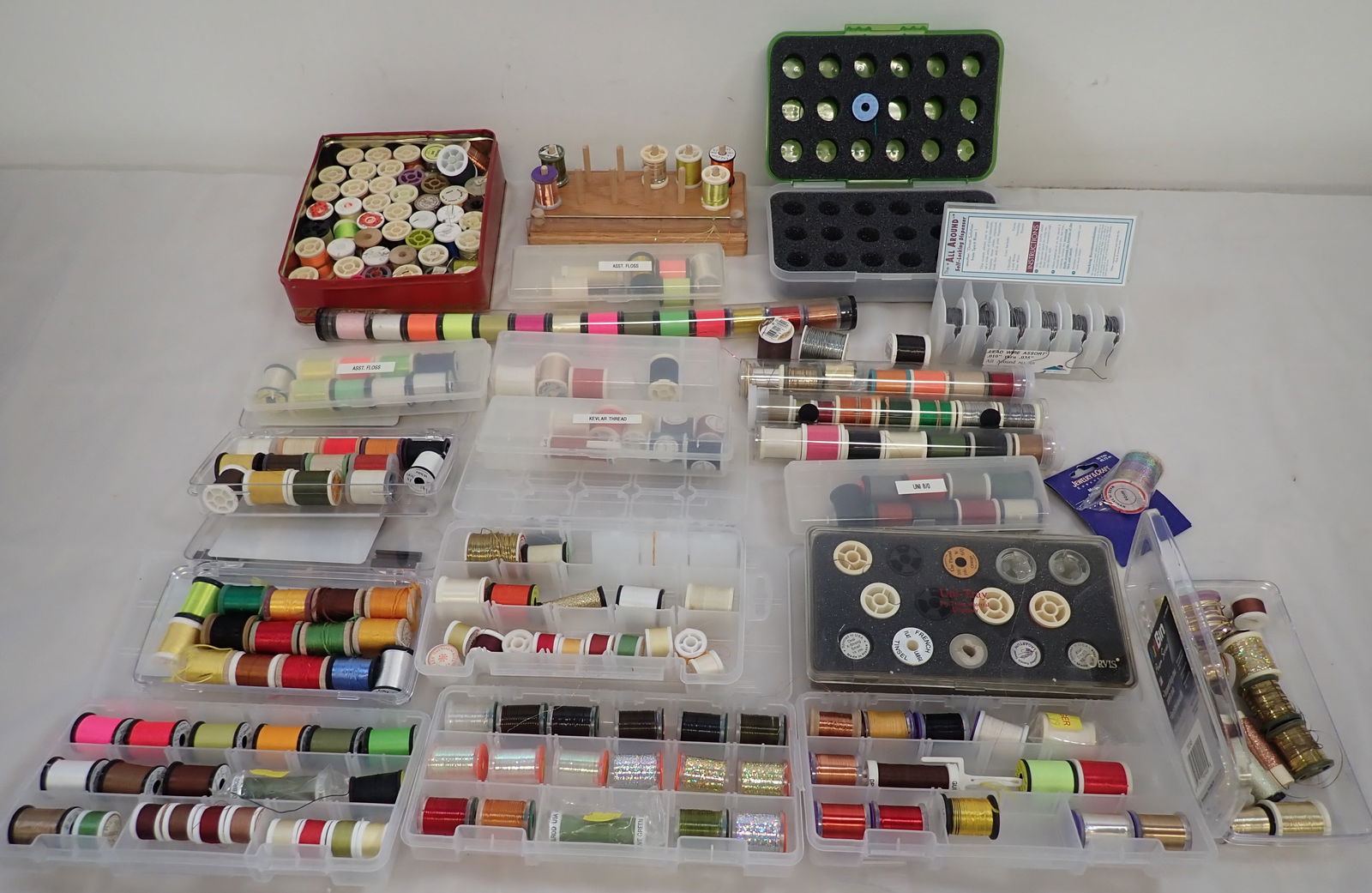 Fly Tying Thread , Lead , & Cases (1 of 11)