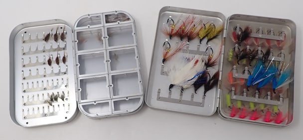 Wheatley & Perrine Fly Cases w/ Flys