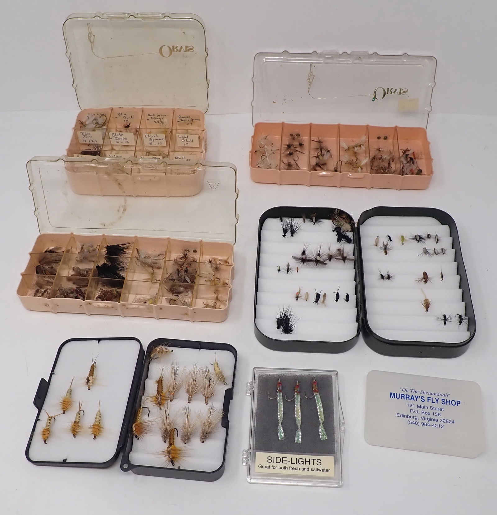 Flies w/ Cases incl Orvis (1 of 8)