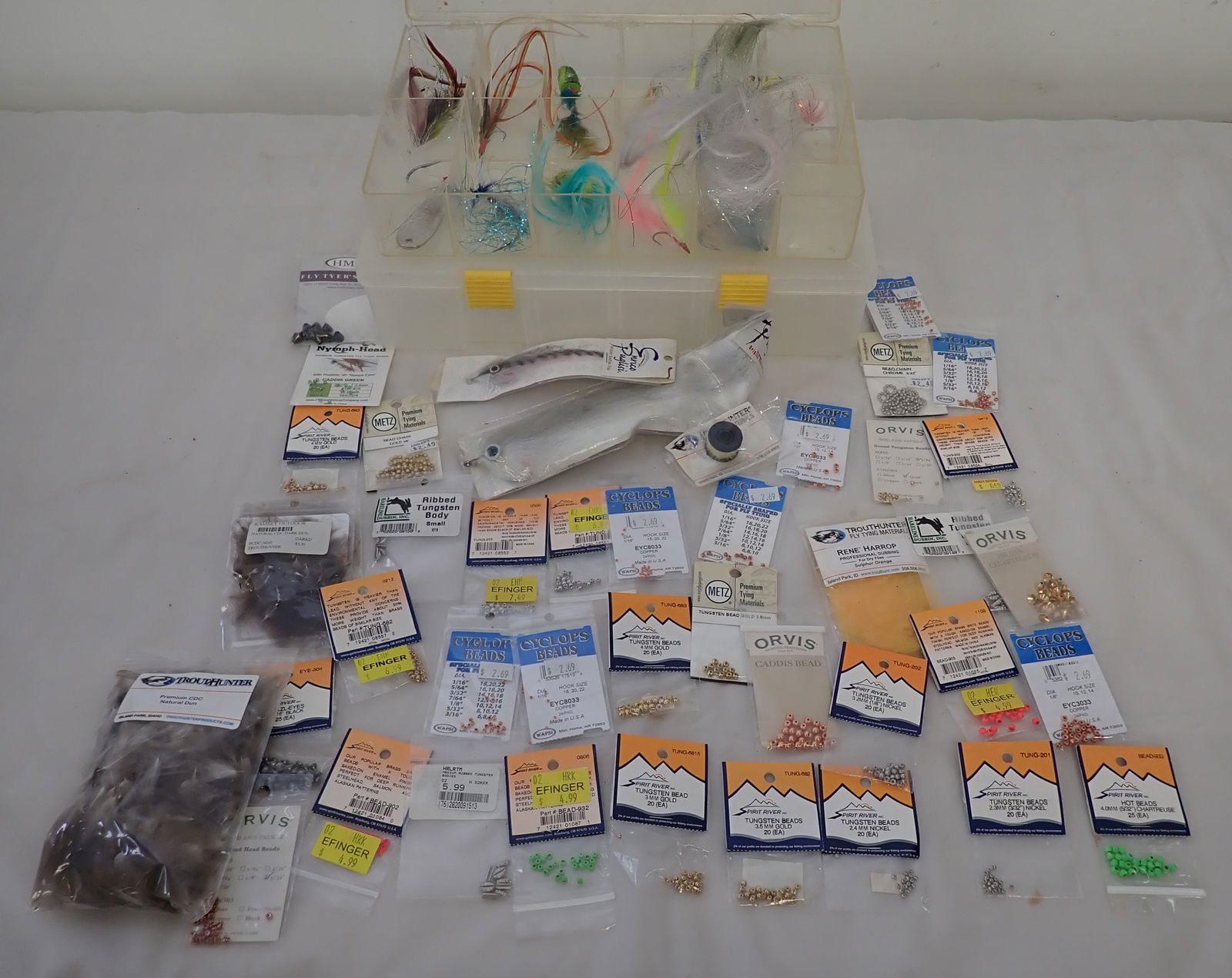 Fly Fishing Flies , Beads, & Misc Supplies (1 of 8)