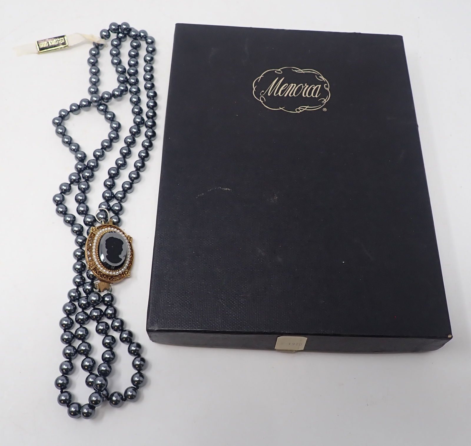 Menorca Double Strand Silhouette Brooch (1 of 5)