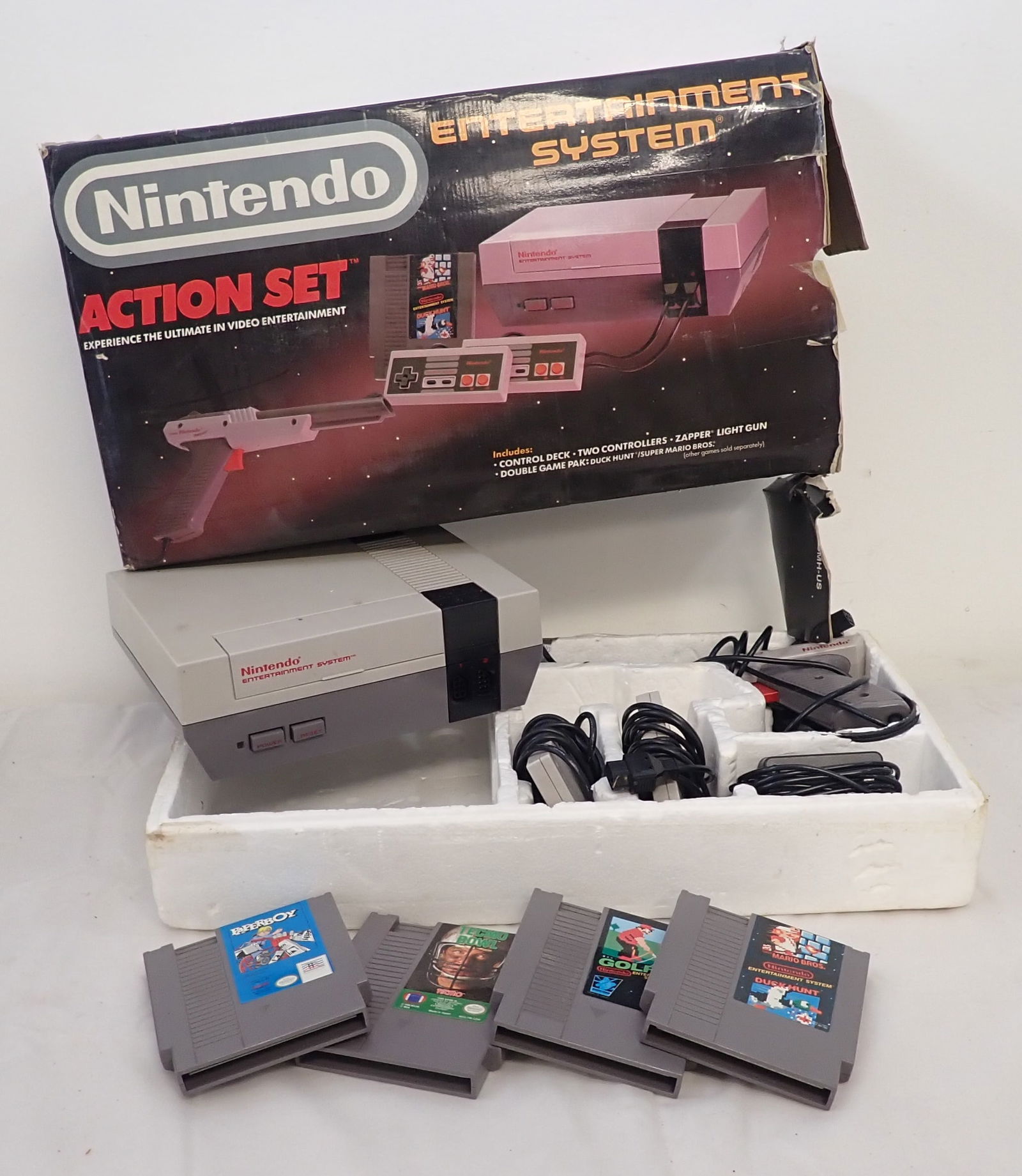 Nintendo Action Set w/ Games (1 of 4)