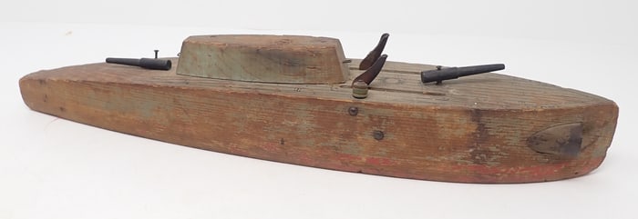 Keystone Wooden Battleship Toy