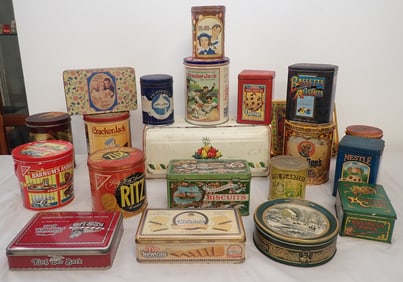 Lot of Misc Tins